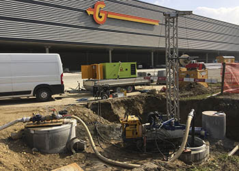 Testen bestehender Brunnenanlage
